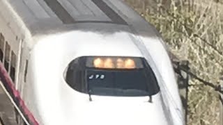 e2系1000番台J73編成+E3系1000番台L53編成　東北新幹線走行2021.4.17