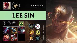 Lee Sin Jungle vs Qiyana - KR Challenger Patch 26.07