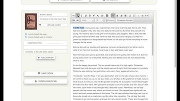 Create a beautiful ebook in 60 seconds (epub and mobi) with ebook leap