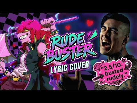 RUDE BUSTER WITH LYRICS | DELTARUNE Anime Opening Remix (FULL)
