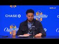 Klay Thompson Postgame Interview | Golden State Warriors beat Memphis Grizzlies 122-120