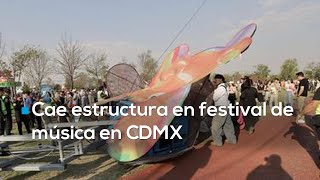 Structure collapses at music festival in Bicentenario Park | At least 2 dead in incident Structure collapses at music festival in Bicentenario Park | At least 2 dead in incident