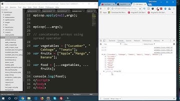 JavaScript - Spread Operator (ES6 )