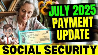Social Security July 2025 Update:New Bill,Tax Changes,SSDI &amp; SSI Payment Schedule,VA Benefits Boost