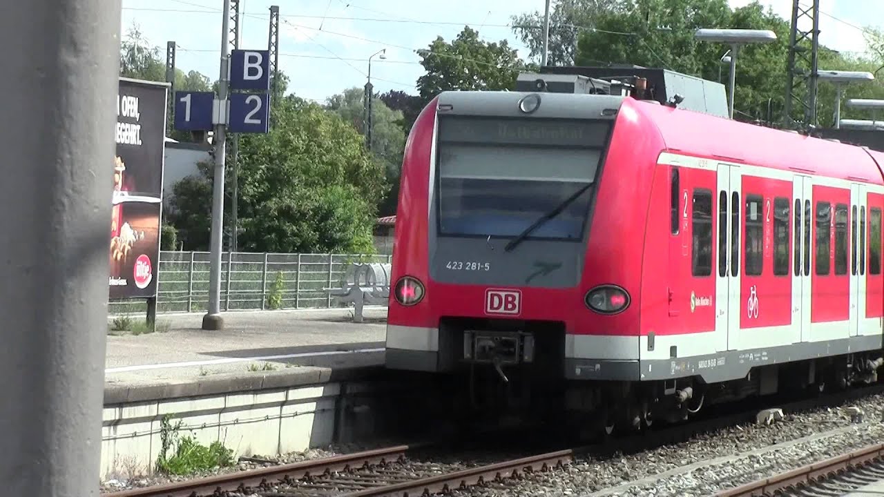 Starnberg HD-DB BR et423 no.423281 & 423287 depart for Ostbahnhof top movies on netflix