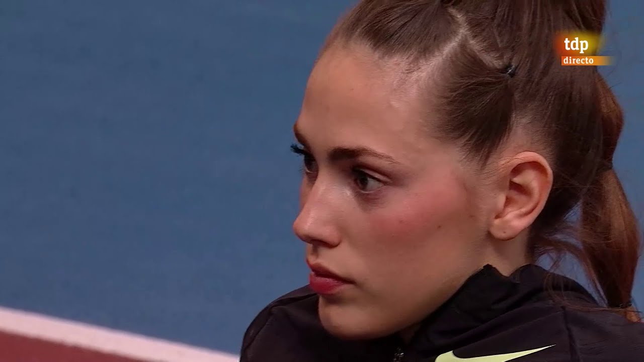 Clara Fernández Ortiz, sin duda una de las atletas más bellas del atletismo.