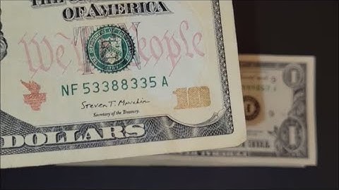RADAR Fancy Serial Number Banknote Worth Money Found Bill Searching
