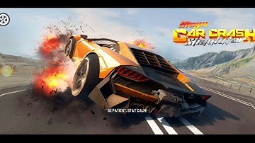 mega car crash simulator [4k] gameplay walkthrough part 1 [ level 1-5 ] radio gaming official