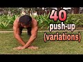 Different Types of Push Ups for Beginners to Advanced । 40 Push Ups Variations 💪🔥।Part-1.