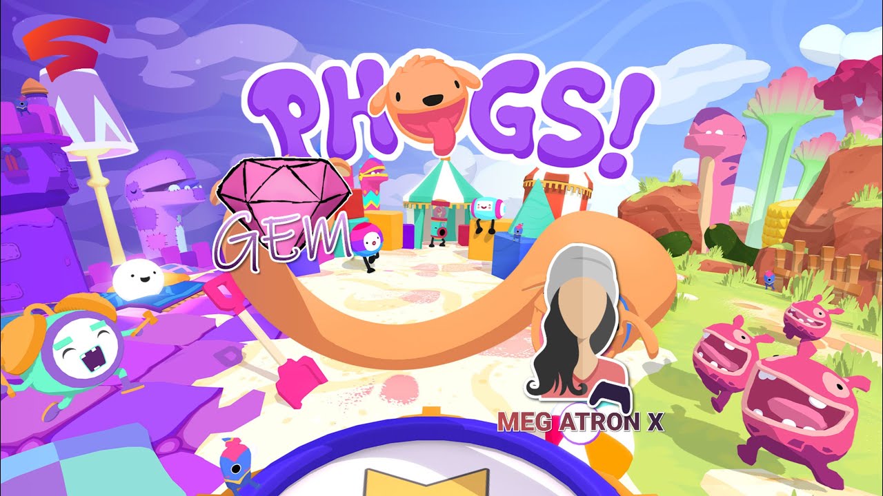 PHOGS! | First Look with Gem | Stadia Gameplay | MegAtronX