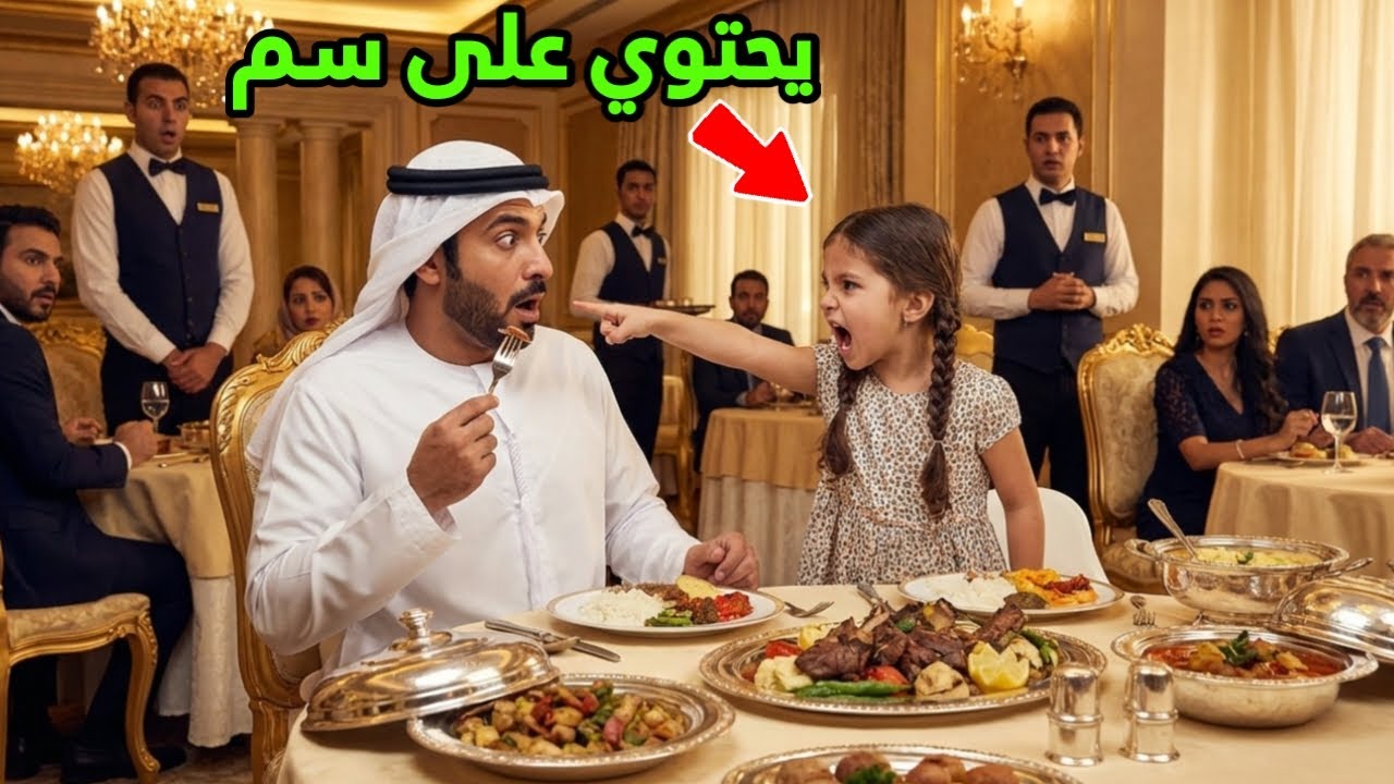 هذا يحتوي على سم عندما أخبرت فتاة الشيخ العربي الملياردير حدث شيء أذهل الجميع
