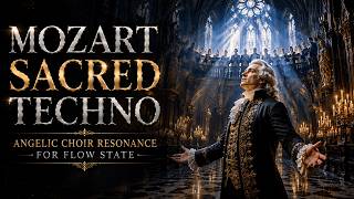 Sacred Mozart Techno | Angelic Choir Resonance for Deep Focus, Study & Flow State