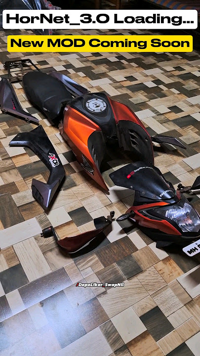 HorNet 3.0 Loading... #modified #modification #honda #bike