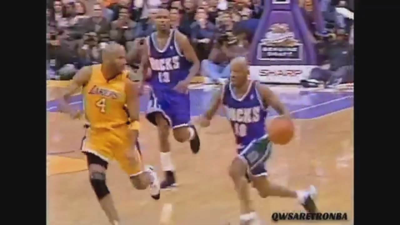 Sam Cassell 25 Points 7 Ast @ Lakers, 2000-01.