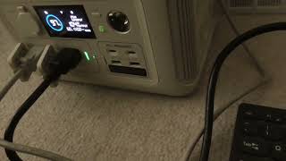 Allpower R600 Portable Power Station Desktop Computer Test