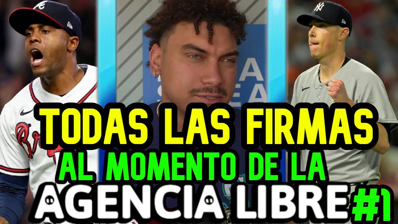 AGENCIA LIBRE MLB 2026 TODAS las FIRMAS al MOMENTO del MERCADO de GRANDES LIGAS | NAYLOR a MARINERS