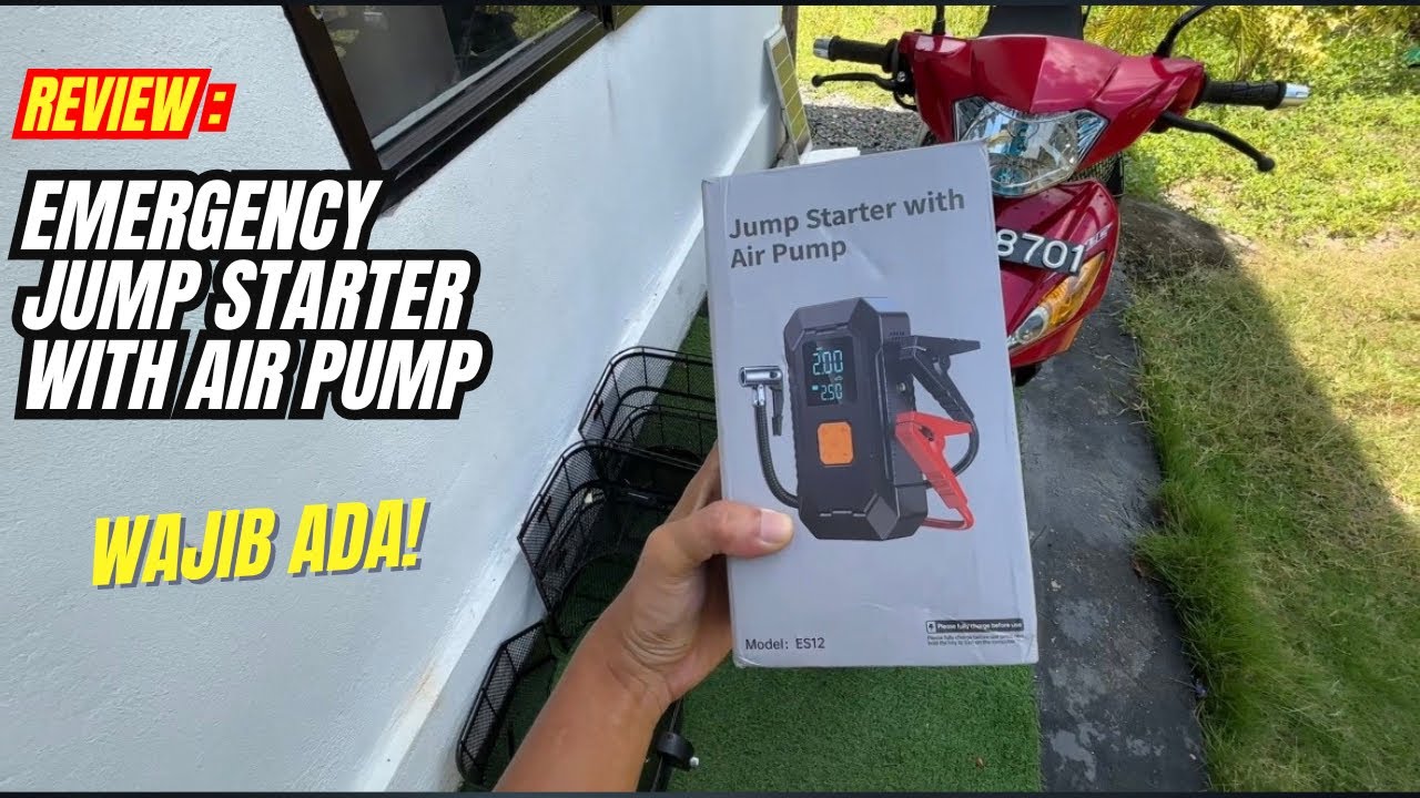Review Jump Starter With Air Pump
