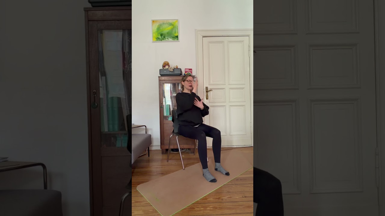 2. Elementare Aufspannungsübung des Halses