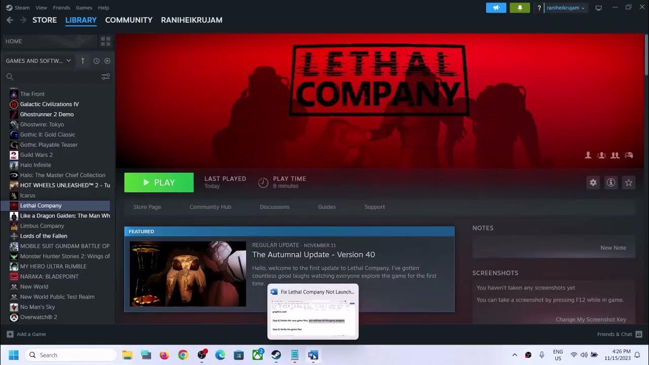 Error occurred lethal company. Error occurred lethal company