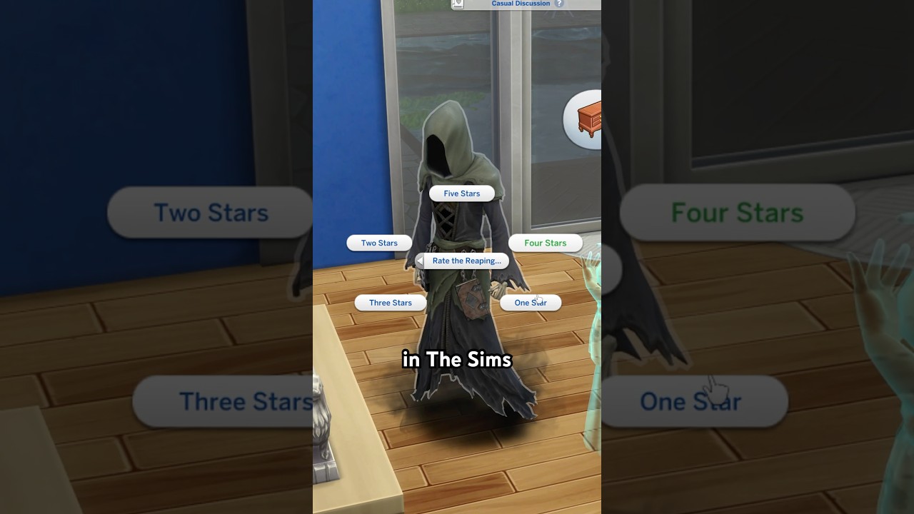 Вы можете ОЦЕНИТЬ Мрачного Жнеца в The Sims 4?? 