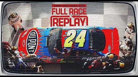 NASCAR Full Race Replay: 2005 Daytona 500