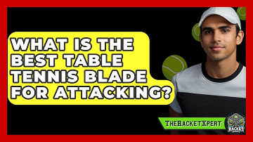 What Is The Best Table Tennis Blade For Attacking? - The Racket Xpert