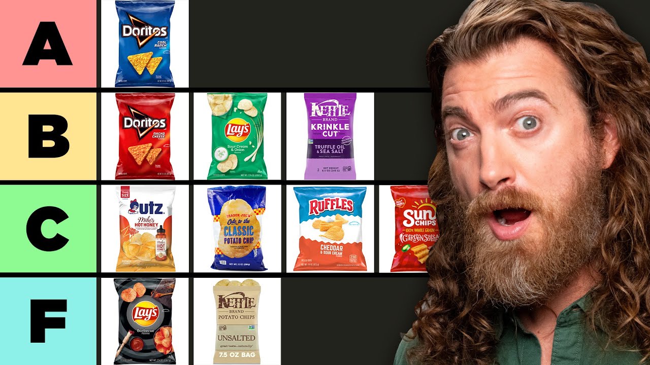 Ranking The Best Chip Flavors - YouTube