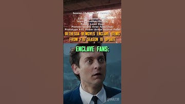 Enclave fans are furious about this...  #shorts #gaming #fallout #foryou #fyp #memes