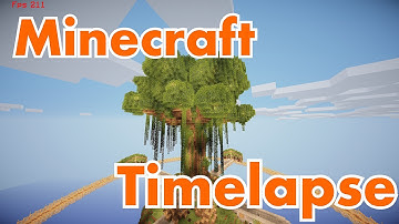 "Epic Oak Tree Server Spawn" (Minecraft Timelapse)