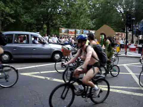 World Naked Bike Day London 2009
