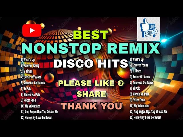 BEST NONSTOP DISCO MUSIC HITS 2024 PART 3 [ DJ REX TAMBOK REMIX OFFICIAL ] [ KMC DJSS ] class=