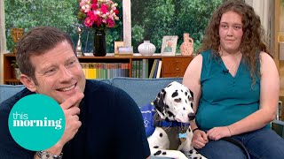 Dermot's Amazed By Dalmatian Assistance Dog Digby Who Can Empty The Washing Machine | This Morning