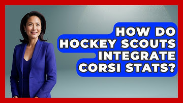 How Do Hockey Scouts Integrate Corsi Stats? - Puck Stats Central