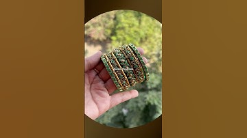 Silk thread bangles | #diy #bangles #threadbangles #bangle #arts #artsandcrafts #handmade #craft #yt
