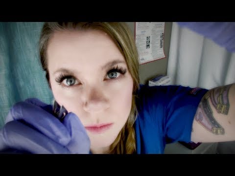 Removing a Lost Contact Lens From Your Eye - Medical ASMR