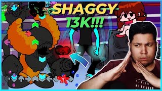 I BEAT SHAGGY 13 KEYS MOD!!! Ronezkj15 B-side COLLECTION is AMAZING! (FNF hard mod)