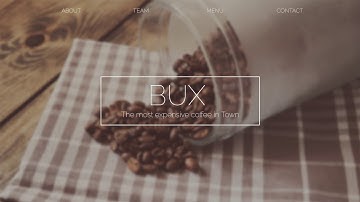 BUX | Photoshop Web Design (Speed Art)