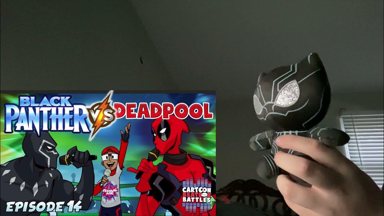 Black Panther Vs Deadpool Cartoon Beatbox Battles Black Panther Reacts to "Black Panther Vs Deadpool - Cartoon Beatbox