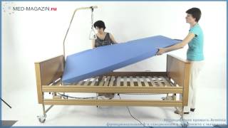 видео Медицинская кровать: как выбрать удобную модель?