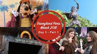Disneyland Paris March 2018 | Day 3 - Part 1 | STUDIOS PARK!