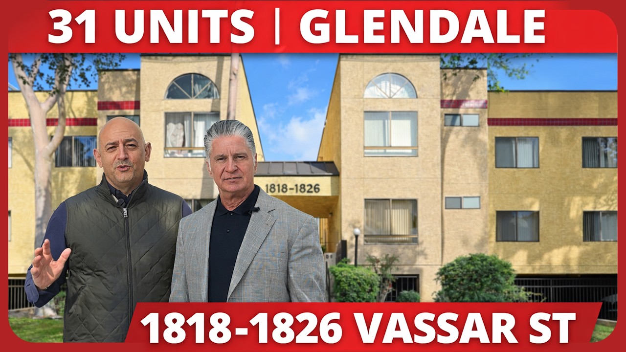 Overlook a 31-Unit Glendale Asset Like This with No Rent Control?