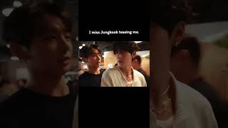 I miss Jungkook teasing me 😭😭😻💜 #taekook #kookv #btsarmy #taehyung #jungkook