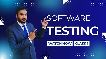 Software Testing class 1| Manual | Automation Testing