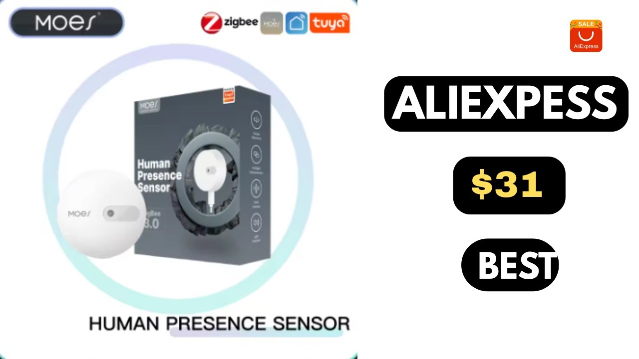 Smart Human Presence Sensor Unboxing | Ultra-Accurate Radar Detection