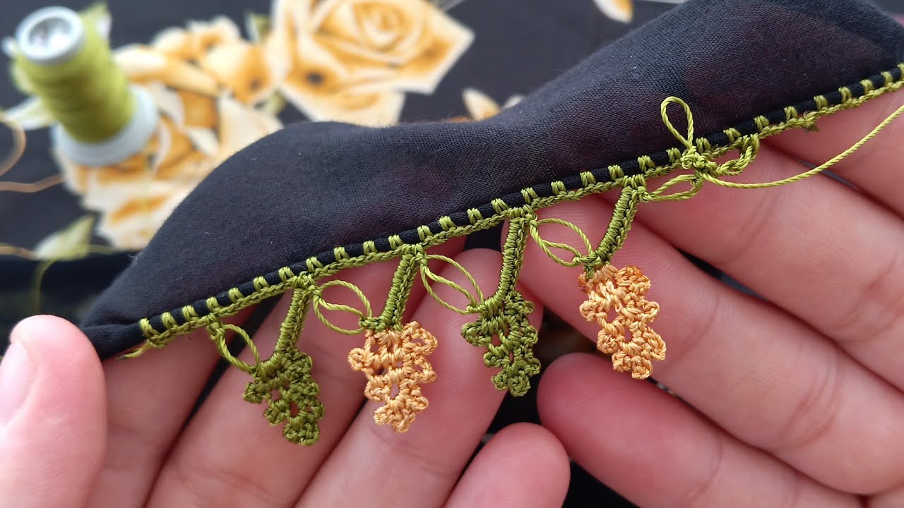 606-Bu Oya Meşhur Oldu 😍Maşallah Nazlı Kızın Gelin Bohçası Oyası ❤️