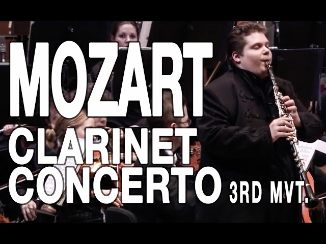 Kohán plays Mozart Clarinet Concerto KV622 3rd Mvt /モーツァルト