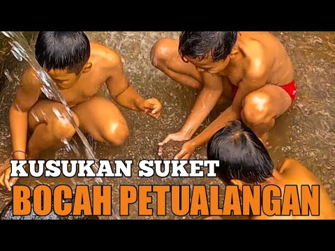 Adus Ning Kali Bocah Petualangan,Suasana Pedesaan Yang Di Rindukan.