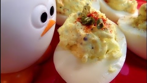 Easy Deviled Eggs Recipe without Mayonnaise