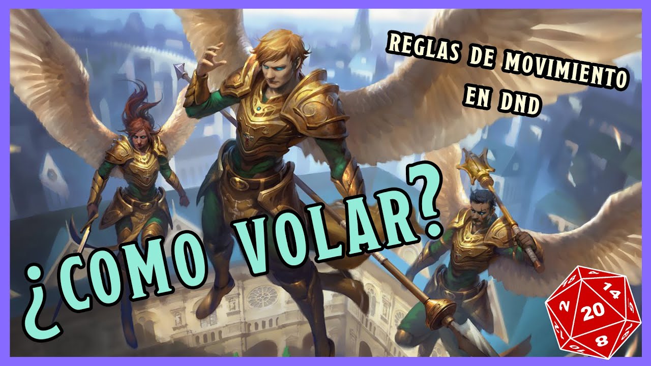 🏃COMO VOLAR Y Múltiples Velocidades! 💨TODAS LAS REGLAS DE MOVIMIENTO⚡D&D ESPAÑOL 5ta EDICIÓN