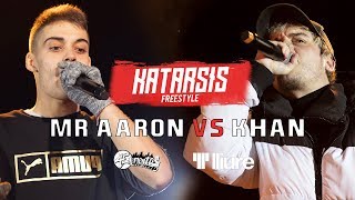 Khan  🆚 Mr Aaron [OCTAVOS] - KATARSIS FREESTYLE BY #4ELEMENTOS